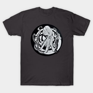 Circle Octopus #2 T-Shirt